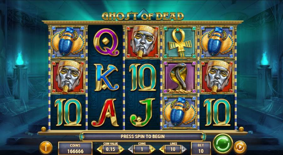 ghost of dead Most Popular Online Casino Games by Playn GO